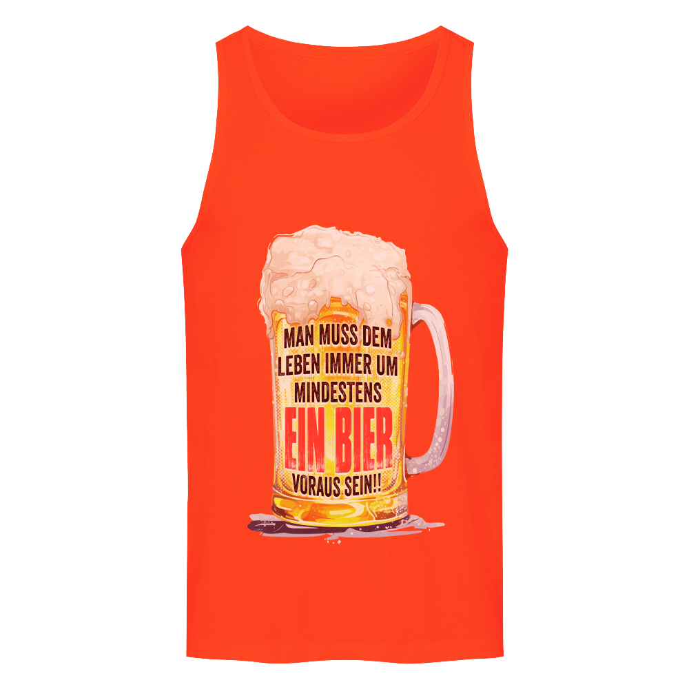 Premium Tanktop "Ein Bier"