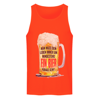 Premium Tanktop "Ein Bier"