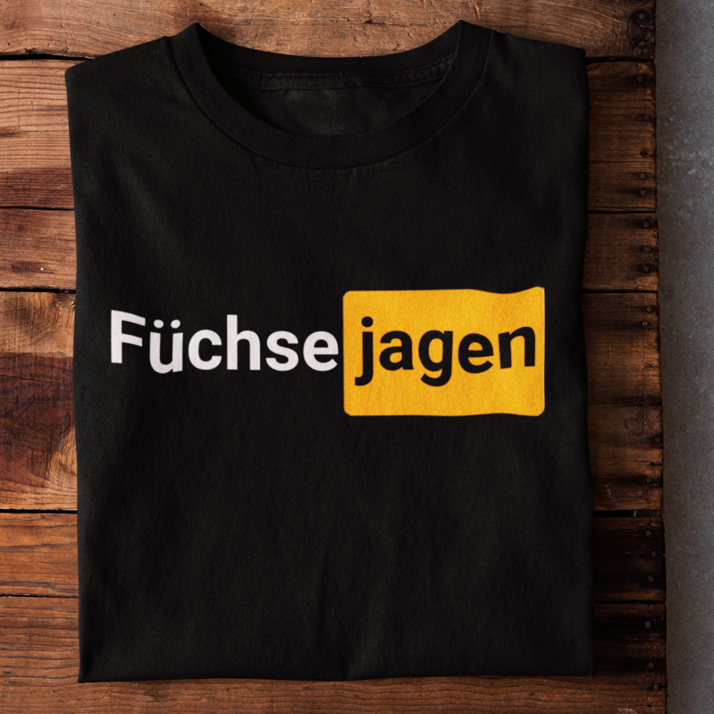 Classic Organic T-Shirt "Füchsejagen"