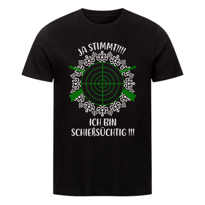 Premium T-Shirt “Schießsüchtig“