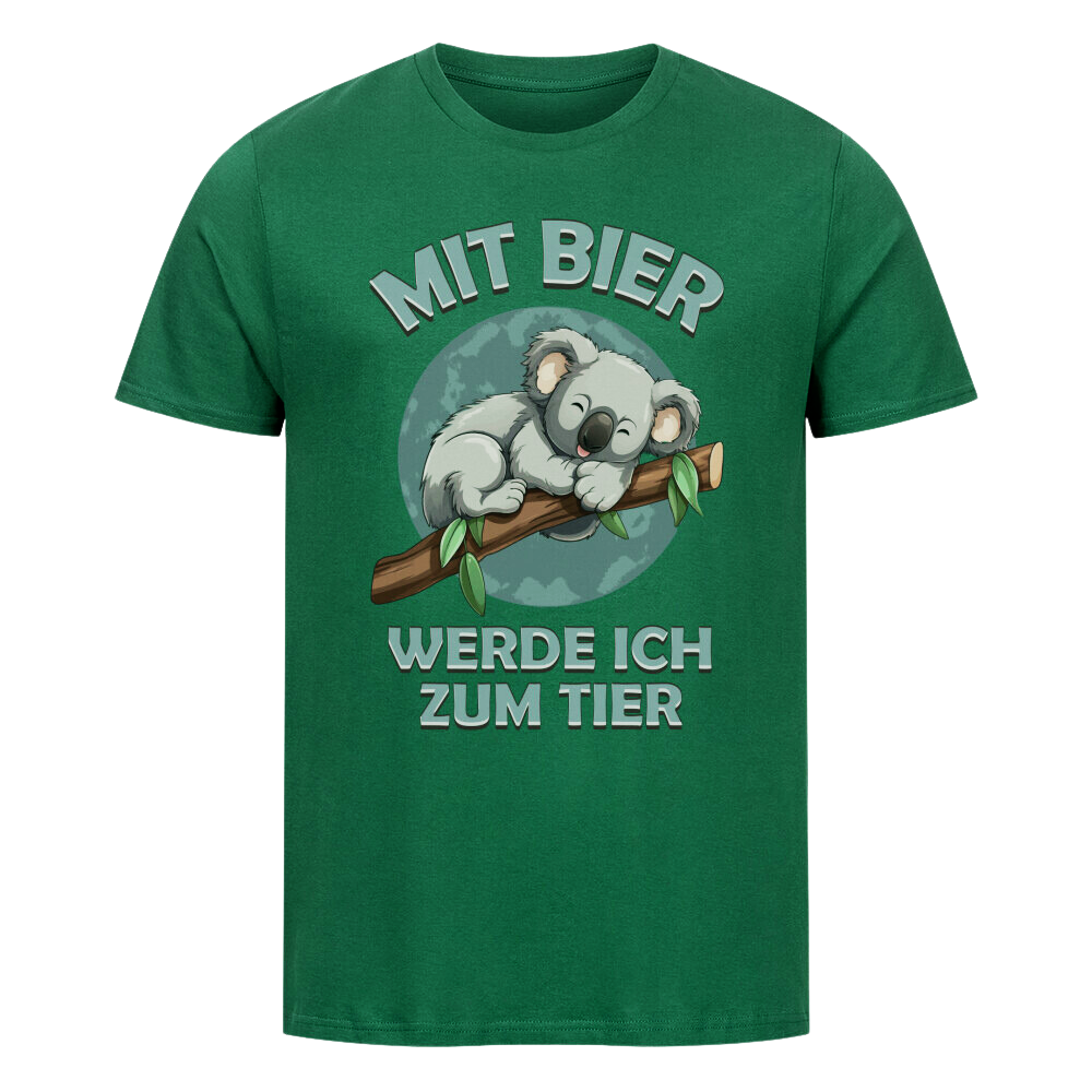 Premium T-Shirt "WERDE ICH ZUM TIER II"