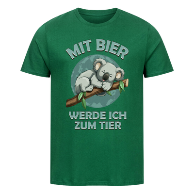 Premium T-Shirt "WERDE ICH ZUM TIER II"