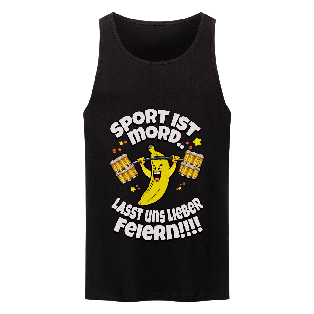 Premium  Tanktop "Sport ist Mord"