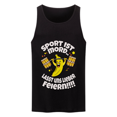 Premium  Tanktop "Sport ist Mord"