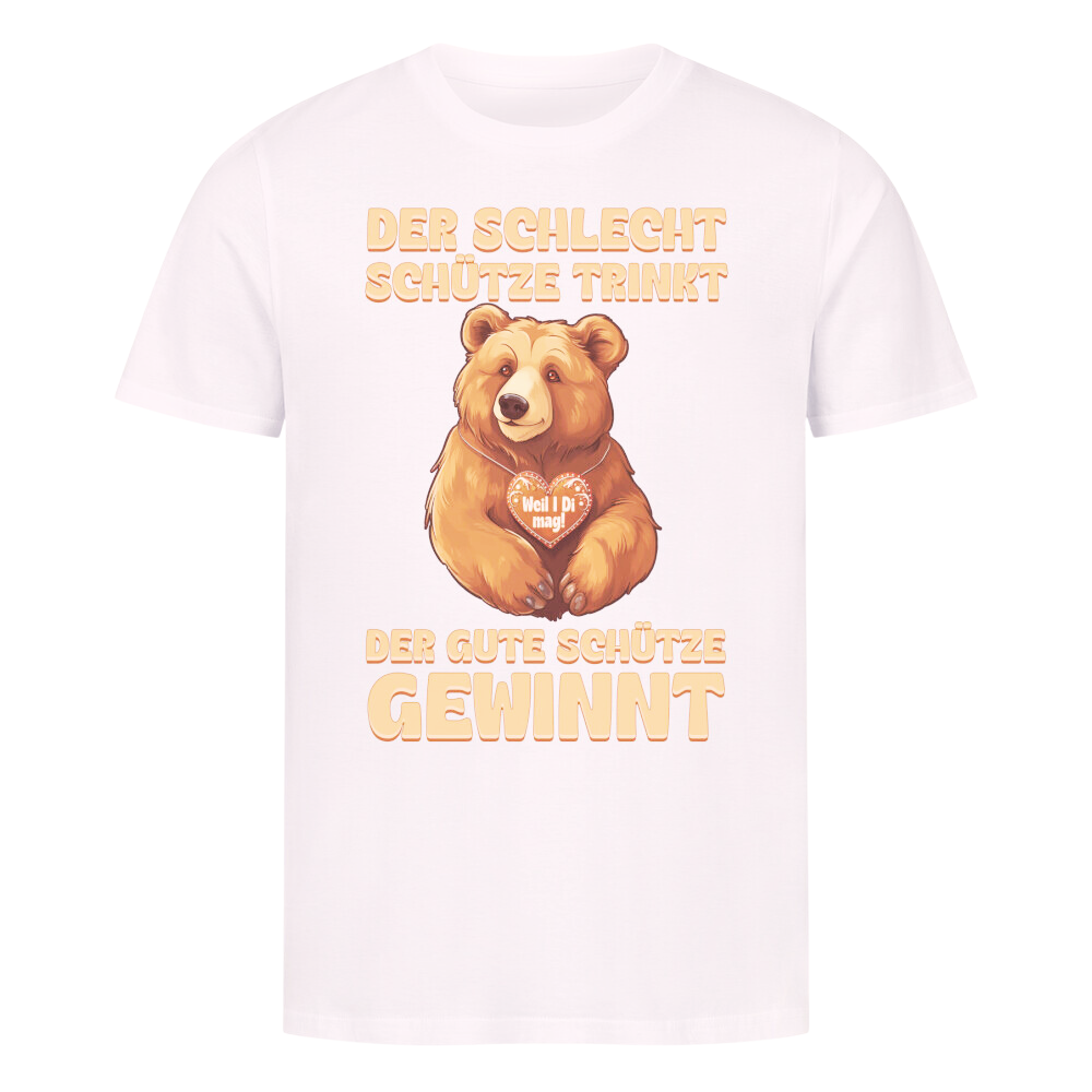 Premium T- Shirt  "DER GUTE SCHÜTZE GEWINNT" II