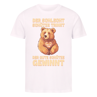 Premium T- Shirt  "DER GUTE SCHÜTZE GEWINNT" II