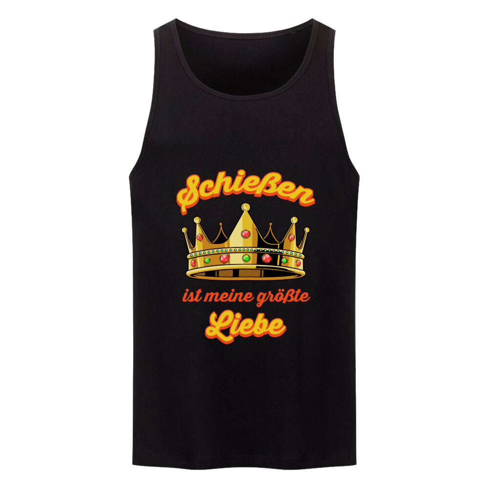 Premium Tanktop "Schießen/ Liebe"