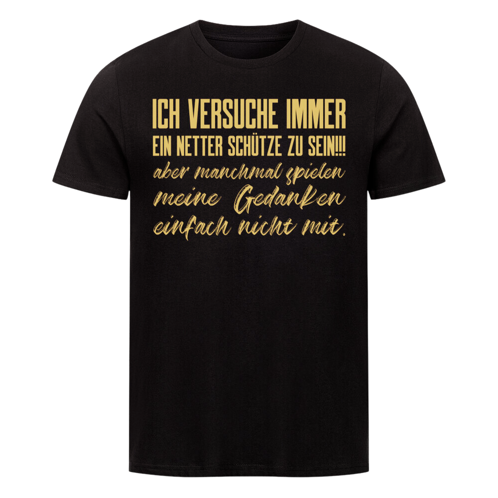 Premium  T-Shirt    "Netter Schütze"