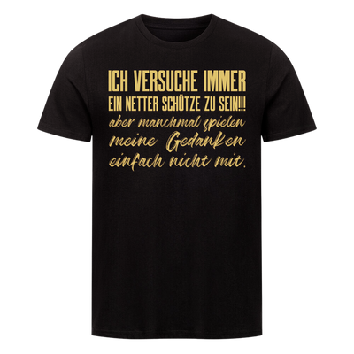 Premium  T-Shirt    "Netter Schütze"