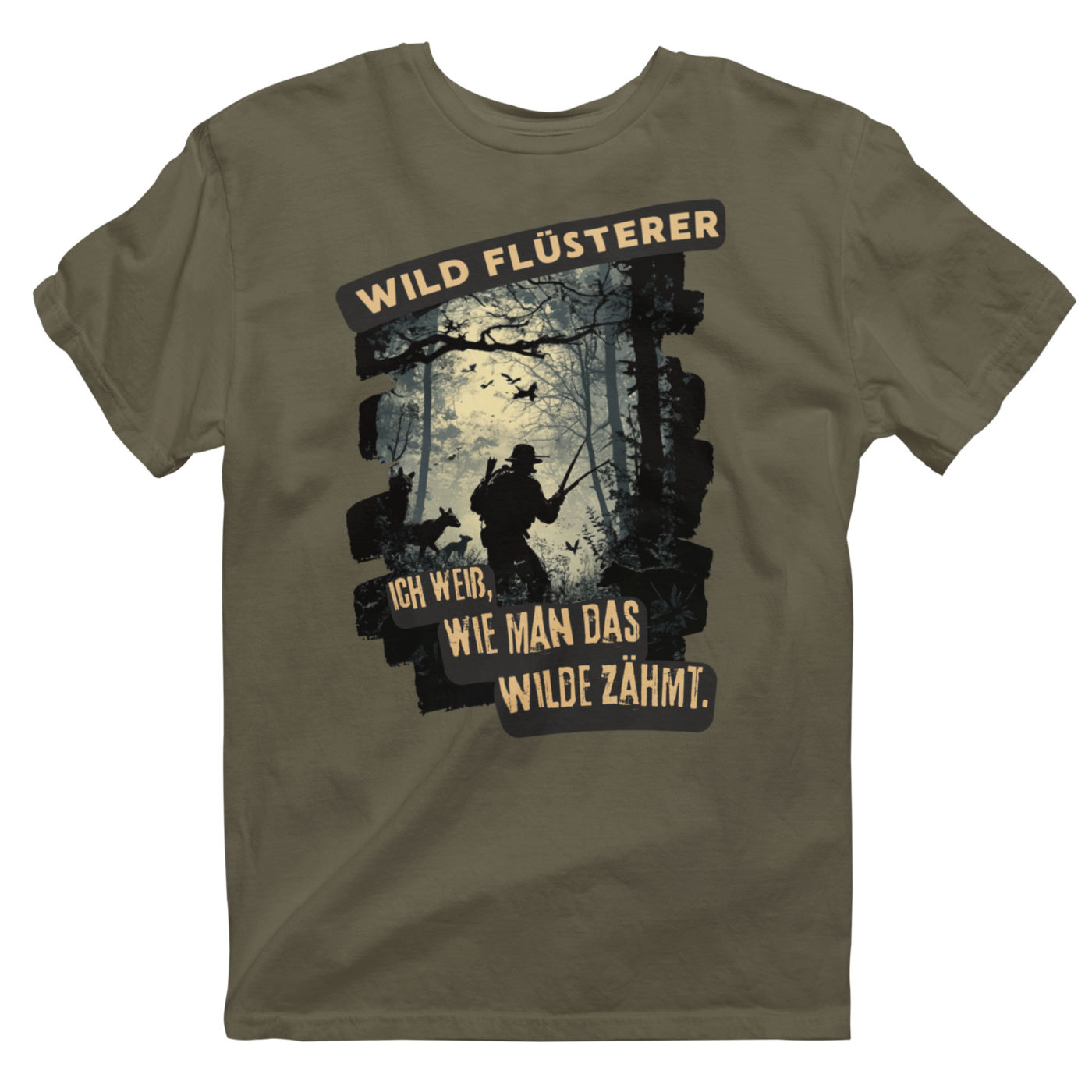 Unisex T-Shirt "Wildflüsterer"