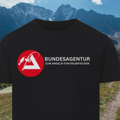 Unisex T-Shirt "Bundesagentur zum Angeln von Raubfischen"