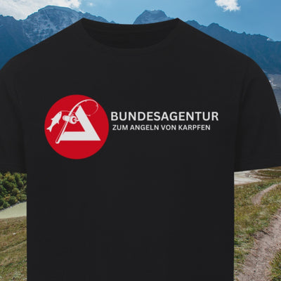 Unisex T-Shirt " Bundesagentur zum Angeln von Karpfen"